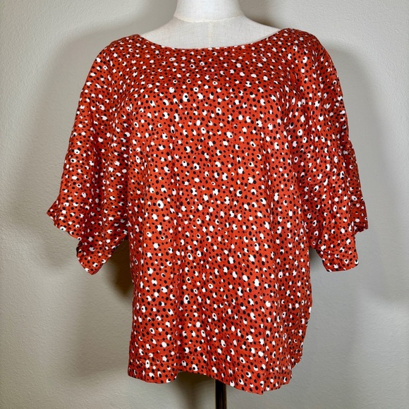 The Odells Tops - The Odells Alice Top in Malmo Print Size Medium